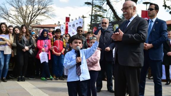 İstiklâl Marşı’nın Kabulü Programı’na küçük Halim damga vurdu