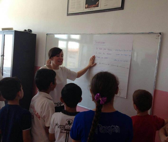 Suriyeli öğrencilere uyum eğitimi 